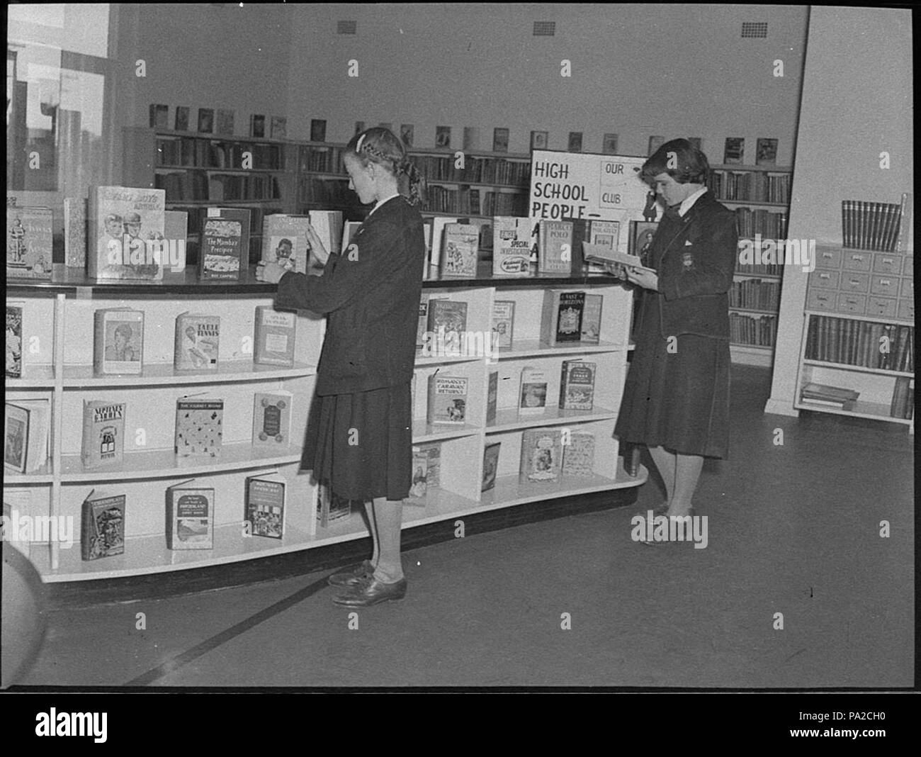 258 32945 SLNSW Prenota display per la Settimana del Libro Foto Stock