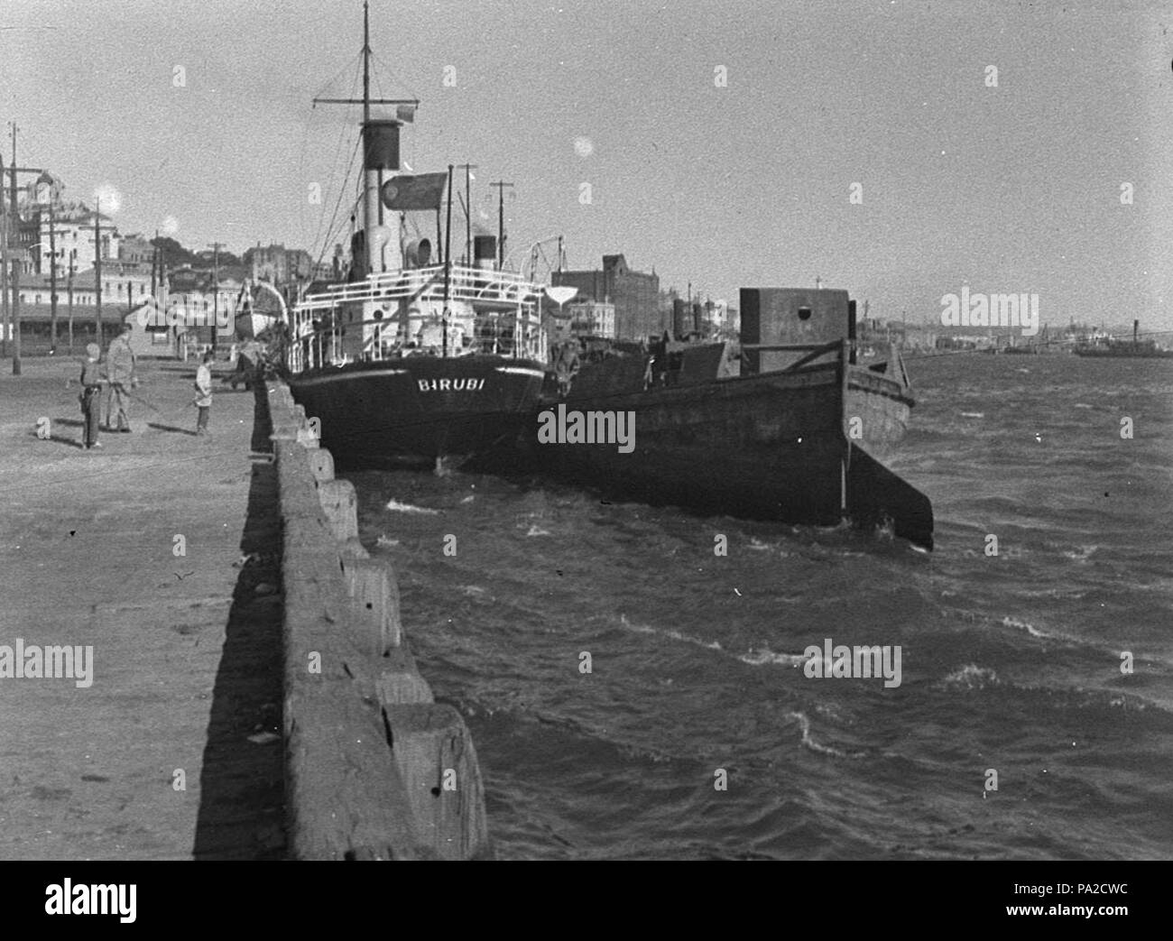 257 32718 SLNSW Mud hopper e pilota Foto Stock