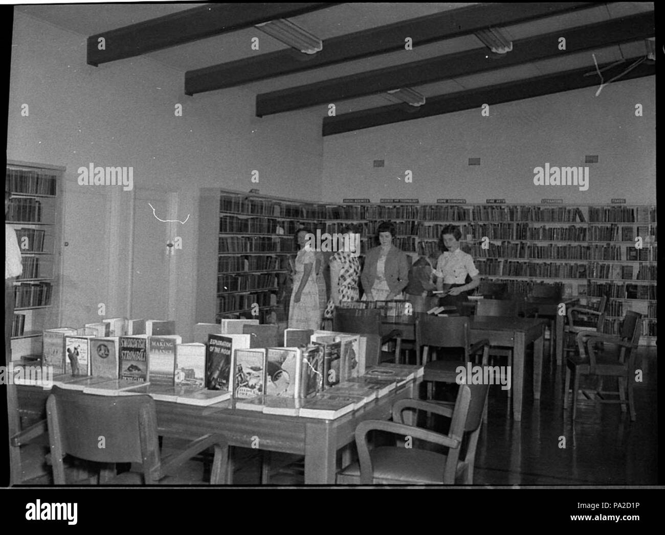258 SLNSW 33355 Mayfield Library Foto Stock