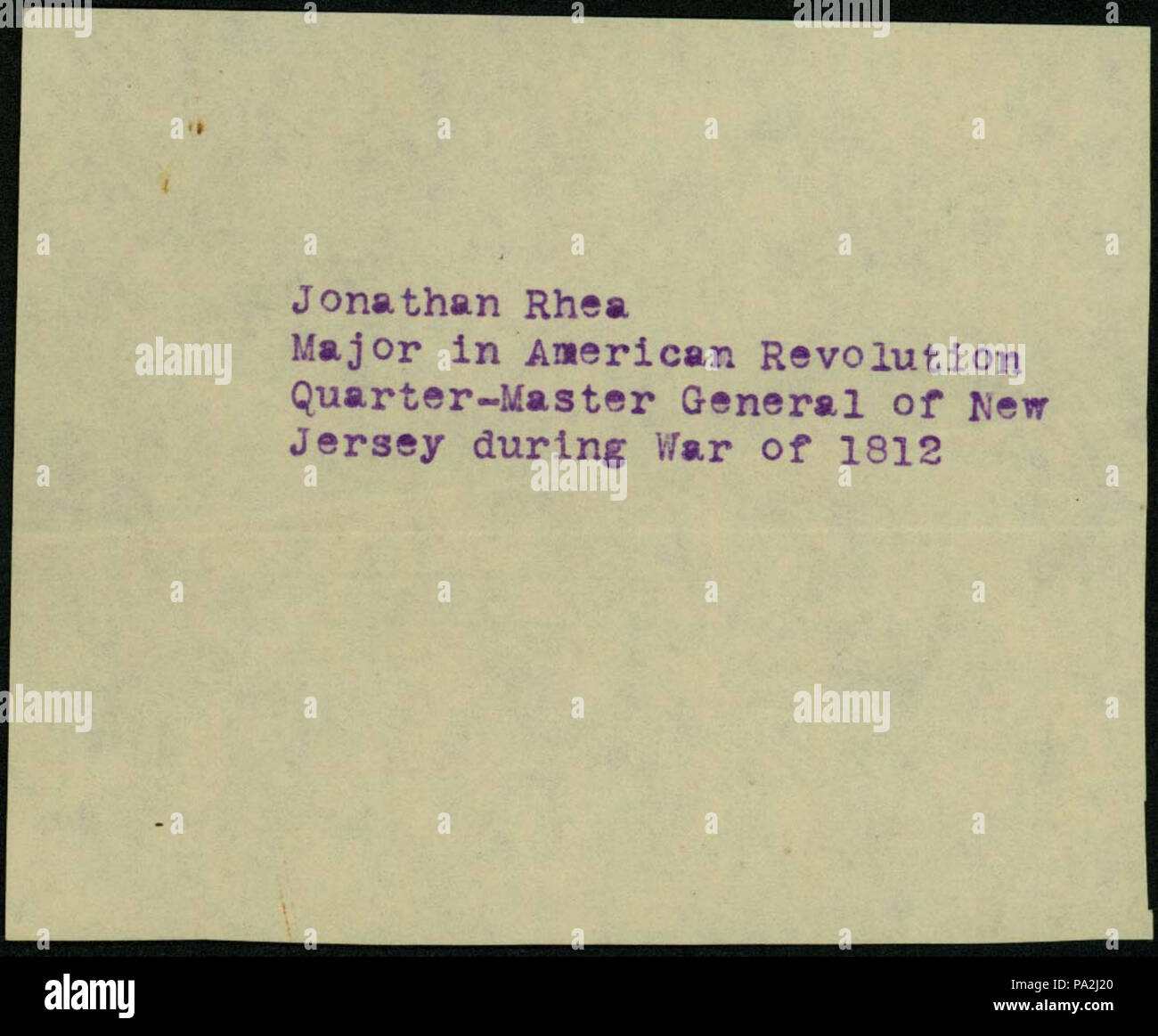 203 fattura di vendita firmato Teunis G. VanDevour, 16 Ottobre 1805 Foto Stock