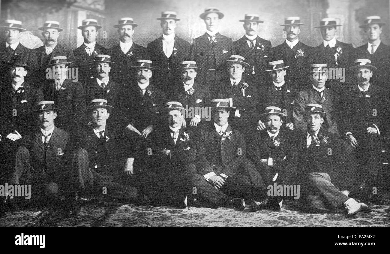 26 1903 Nuova Zelanda team Foto Stock