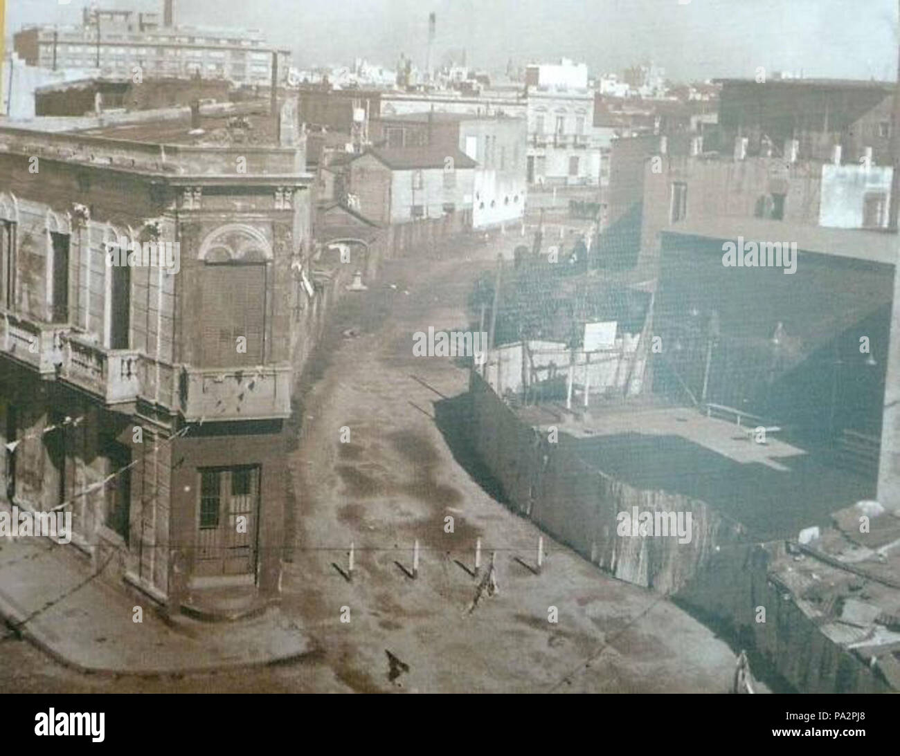 44 Caminito, La Boca 1954 Foto Stock