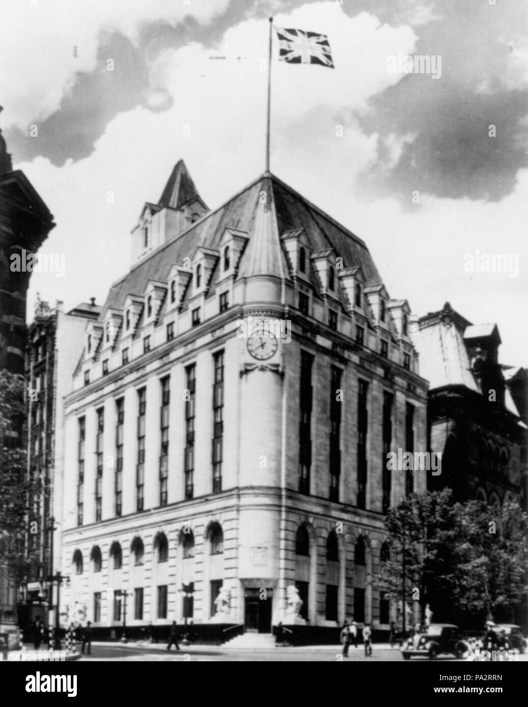 189 Ottawa Central Post Office del 1940 circa Foto Stock