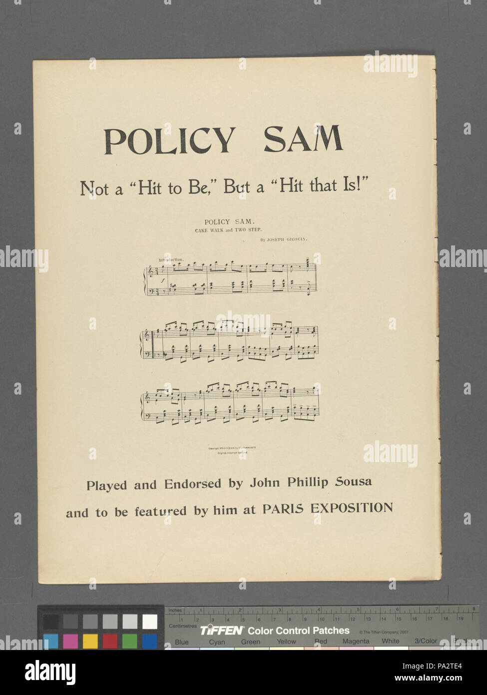 83 un po' al di fuori del lato superiore (NYPL ADE-609827-1805521) Foto Stock