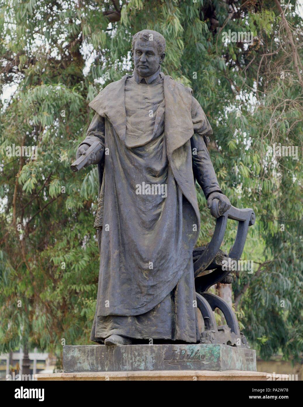 MONUMENTO. Autore: Joaquín Bilbao (1864-1934). Posizione: esterno, Sevilla, Sevilla, Spagna. Foto Stock