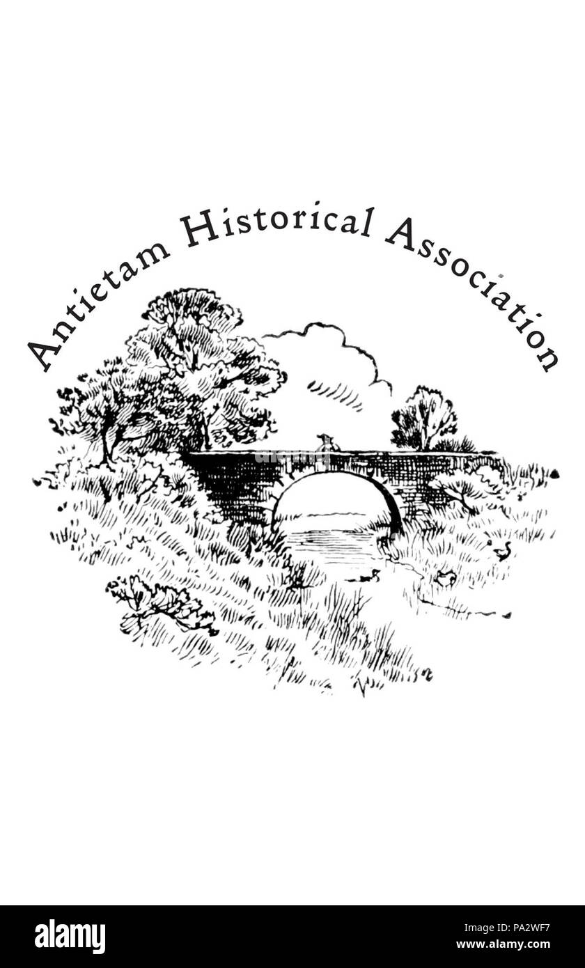 140 Antietam storico associazione Logo2 Foto Stock
