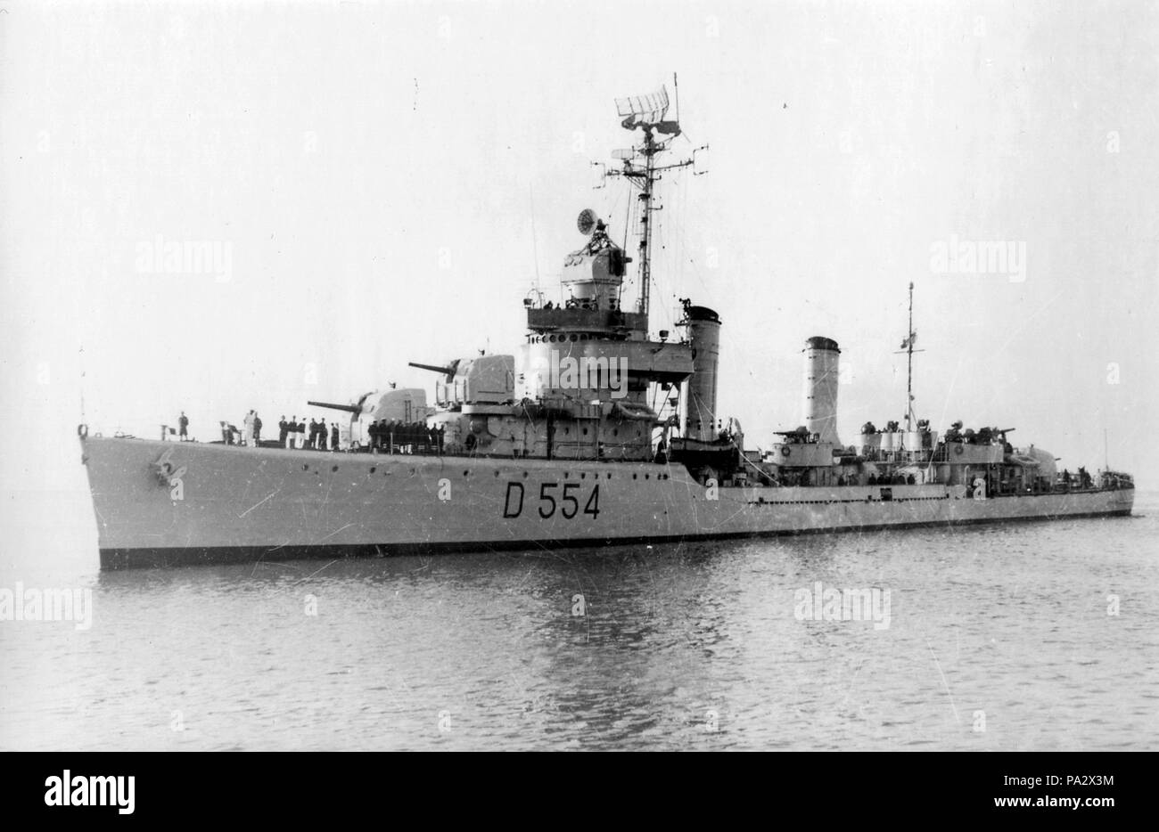 27 Aviere (D-554) Foto Stock