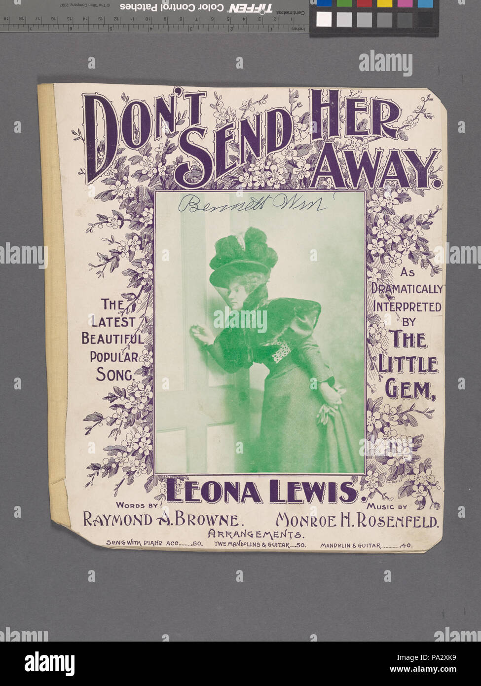 584 Non inviare il suo lontano! (NYPL ADE-464069-1165843) Foto Stock