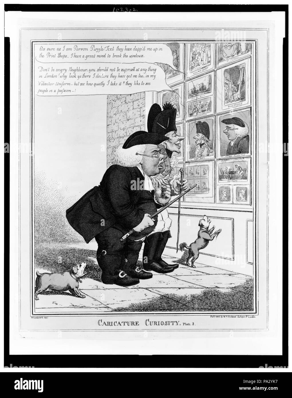 280 caricatura curiosità LCCN91705247 Foto Stock