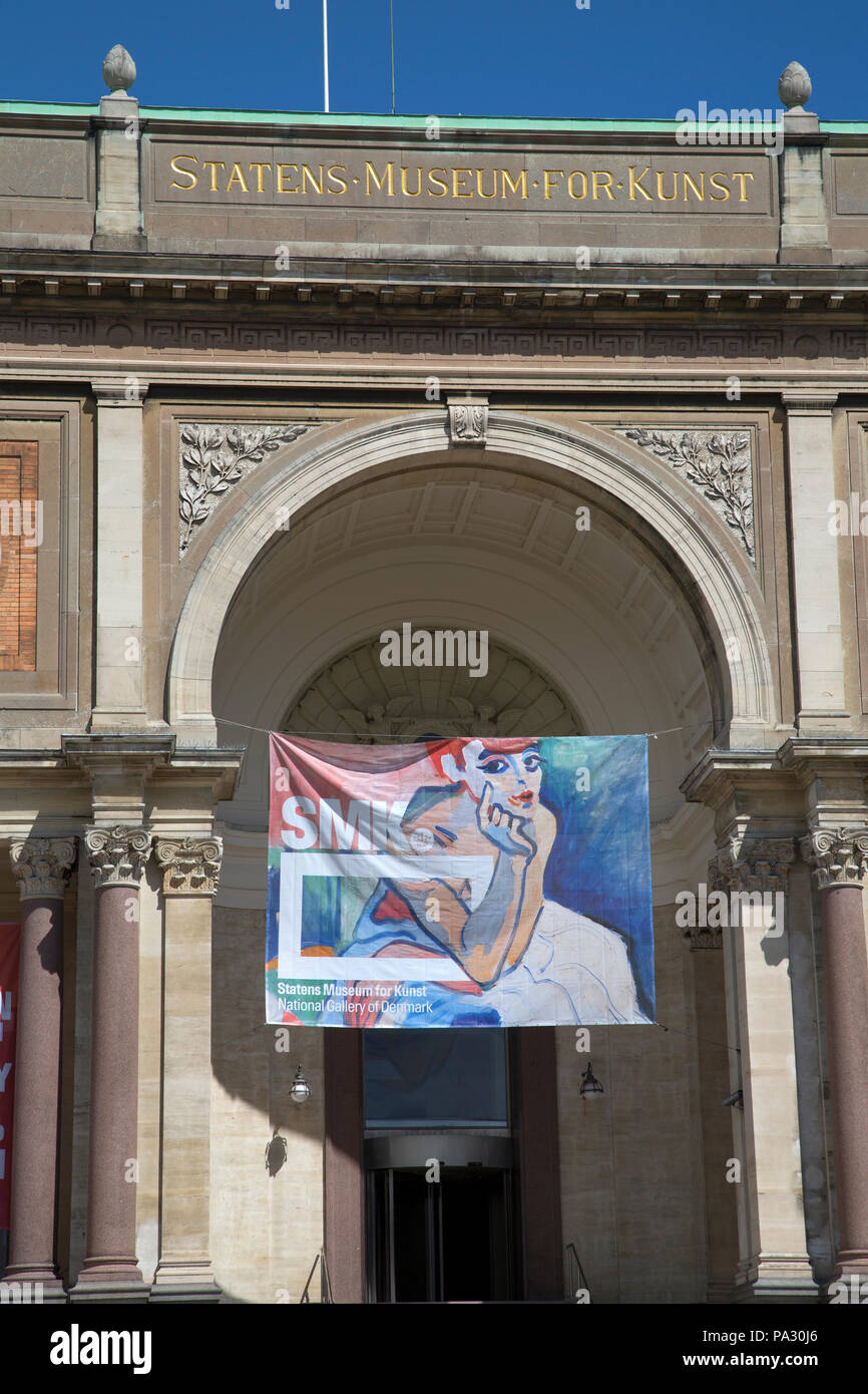 Statens Museum Kunst, Copenhagen, Danimarca Foto Stock