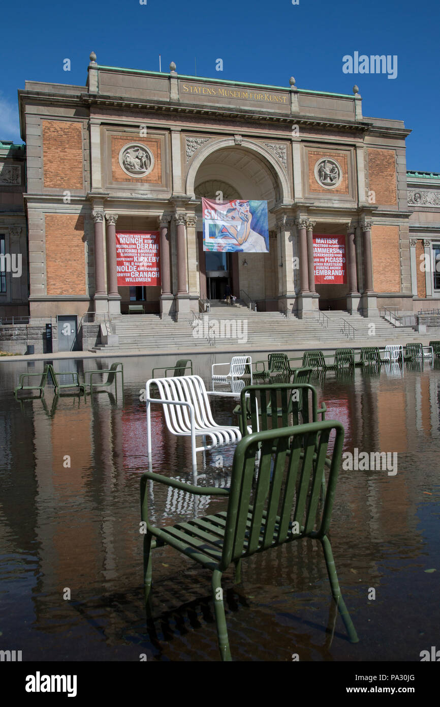 Statens Museum Kunst, Copenhagen, Danimarca Foto Stock