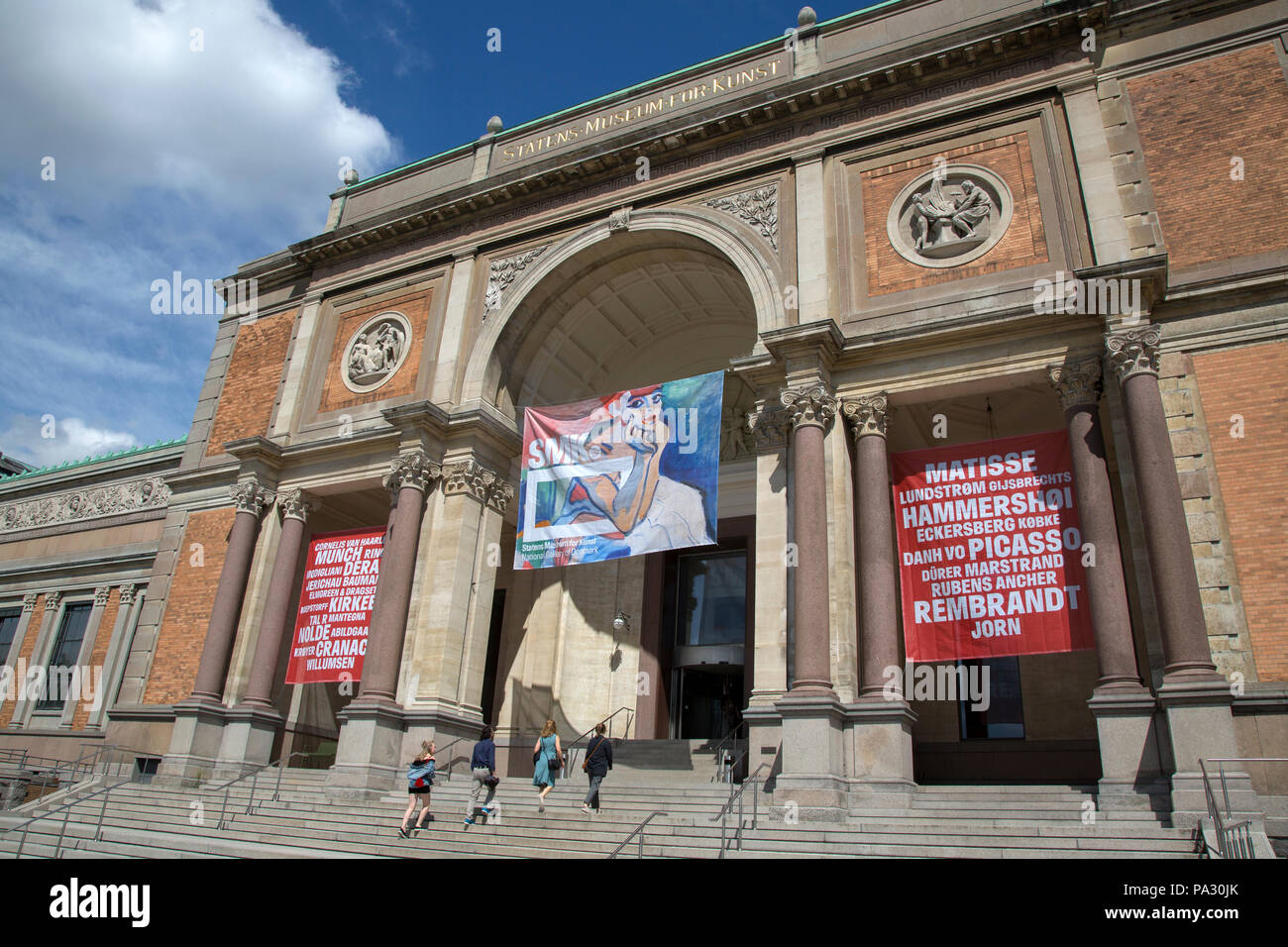 Statens Museum Kunst, Copenhagen, Danimarca Foto Stock