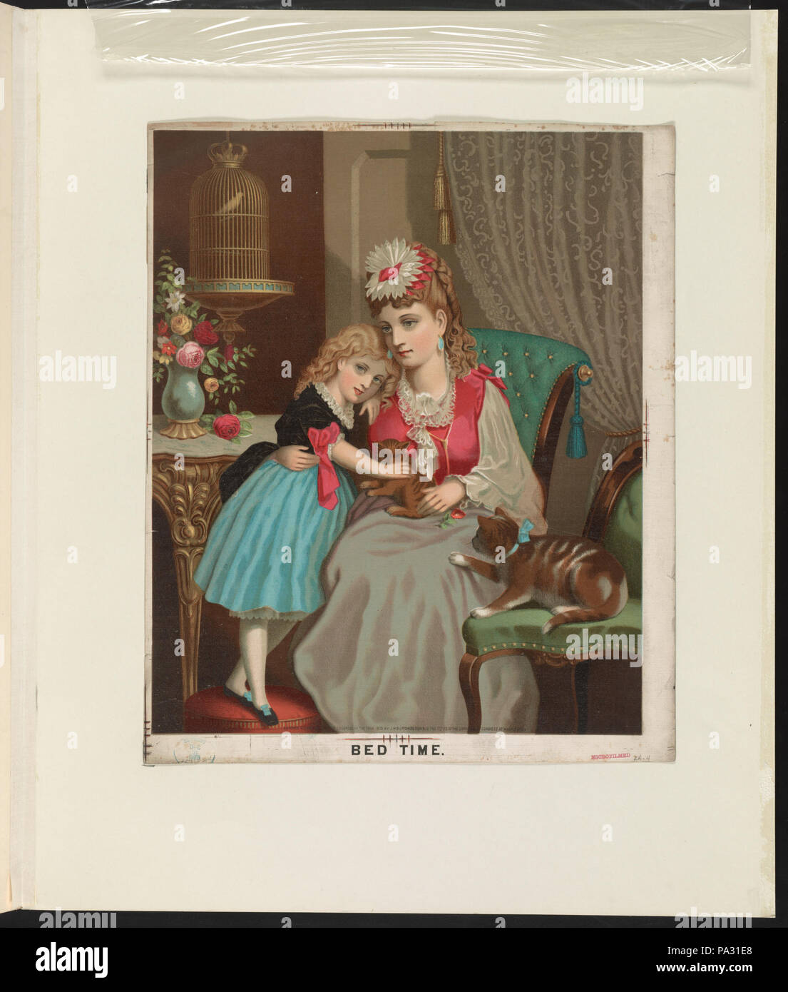 192 Tempo letto LCCN2003654293 Foto Stock