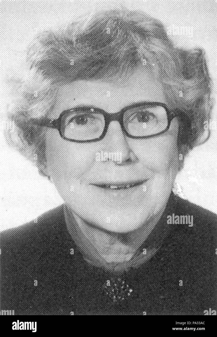 77 Billow Eva 1950-tal Foto Stock