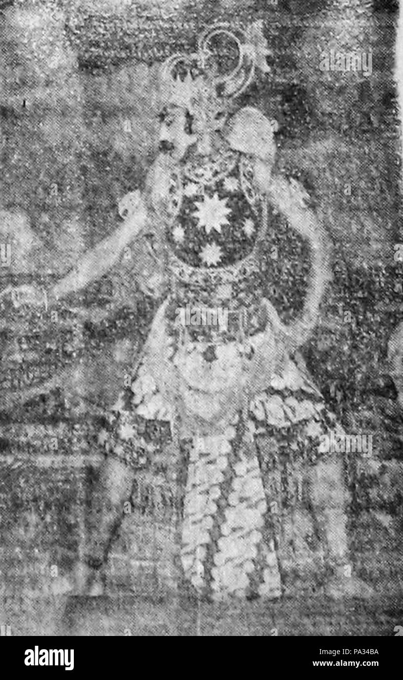 100 Gatotkaca Wayang Orang SUARA li Rakyat 29 Feb 1952 p3 Foto Stock