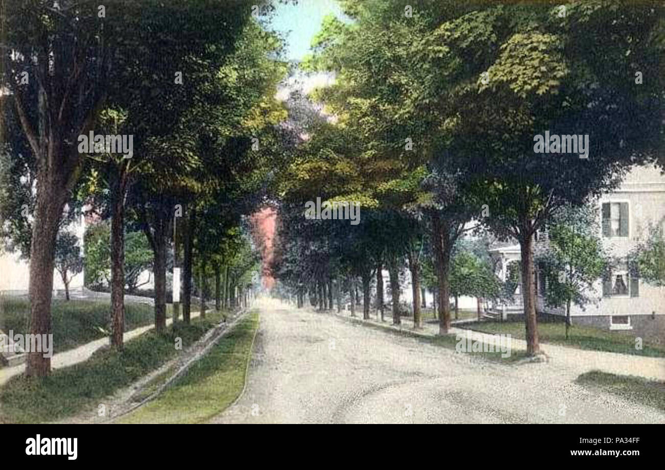 304 Chestnut Street, Gardner, MA Foto Stock