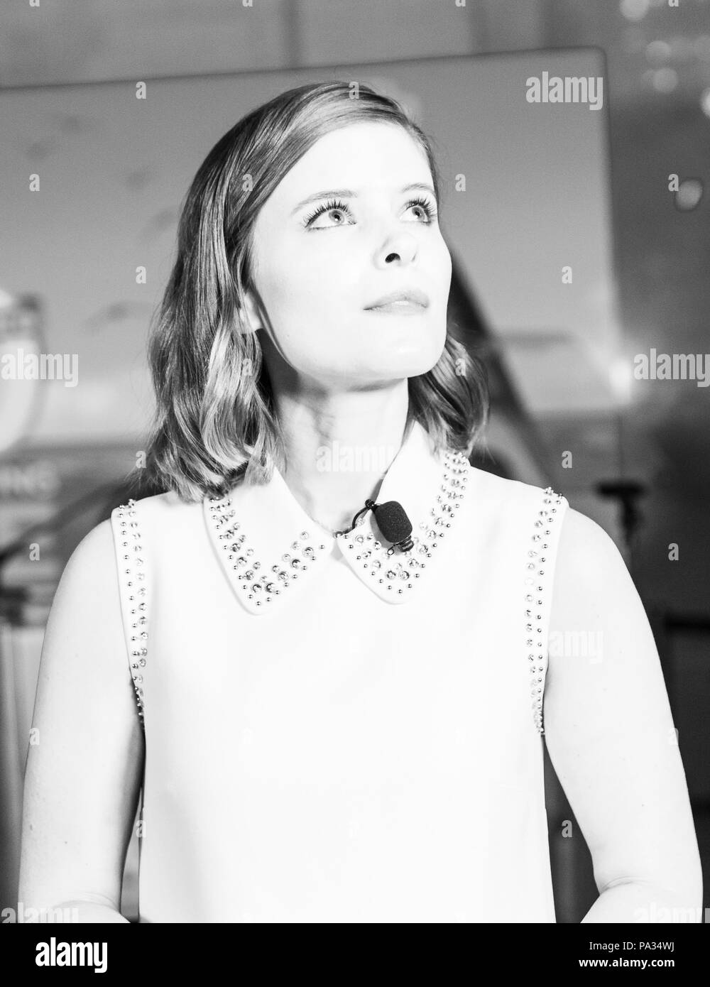 New York, Stati Uniti. 19 Luglio, 2018. Attrice e attivista animale Kate Mara assiste Alba quarantesimo anniversario della fauna selvatica iniziative di soccorso a Vanderbilt Hall di Grand Central Terminal Credit: Lev Radin/Pacific Press/Alamy Live News Foto Stock