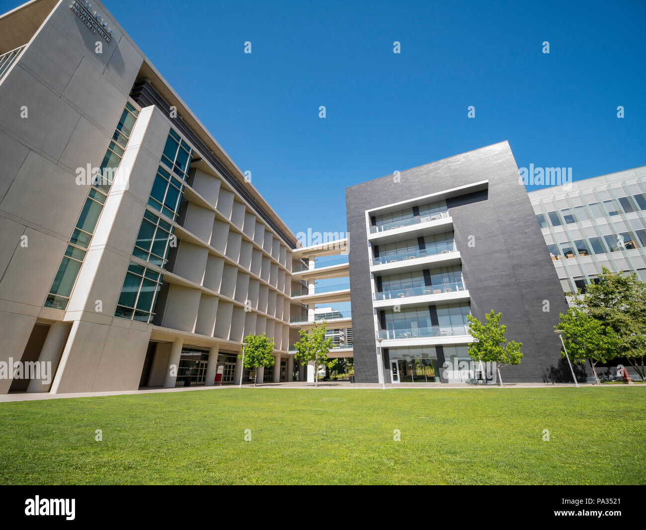 Los Angels, giu 9: Costruzione della University of Southern California Health Sciences Campus giu 9, 2018 a Los Angeles in California Foto Stock