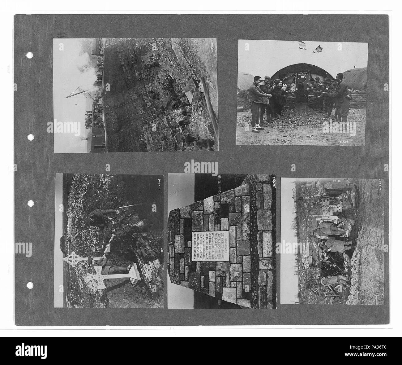 275 canadese guerra ufficiale fotografie (BL l.r.233.b.57.v3 f065r) originale Foto Stock