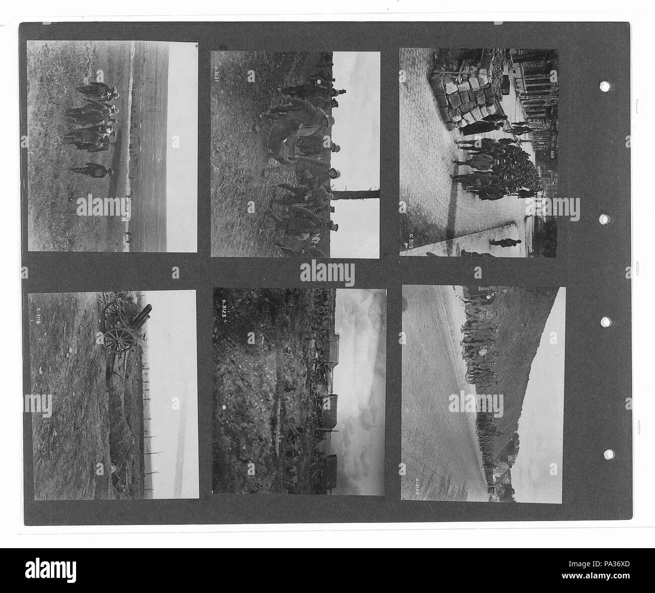 275 canadese guerra ufficiale fotografie (BL l.r.233.b.57.v4 f016r) originale Foto Stock