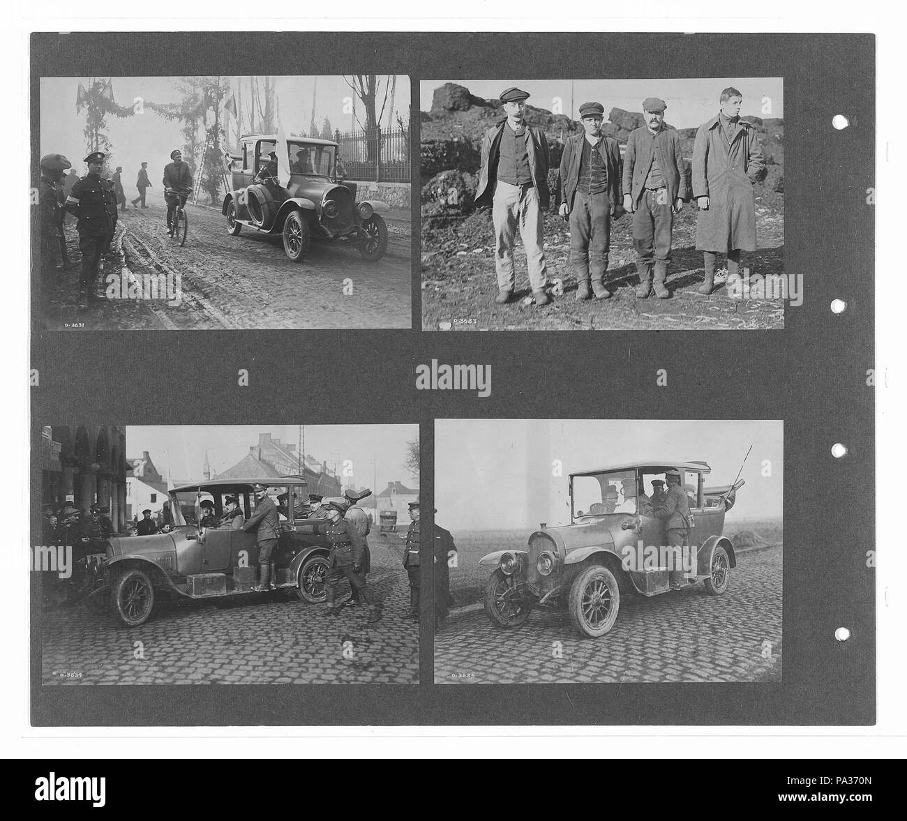 275 canadese guerra ufficiale fotografie (BL l.r.233.b.57.v4 f048r) originale Foto Stock