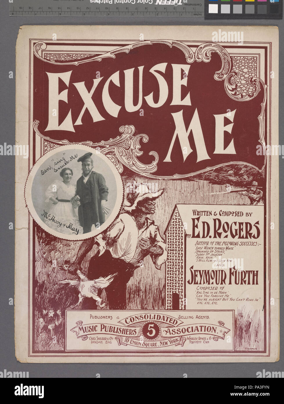 632 Mi scusi (NYPL ADE-608854-1256164) Foto Stock