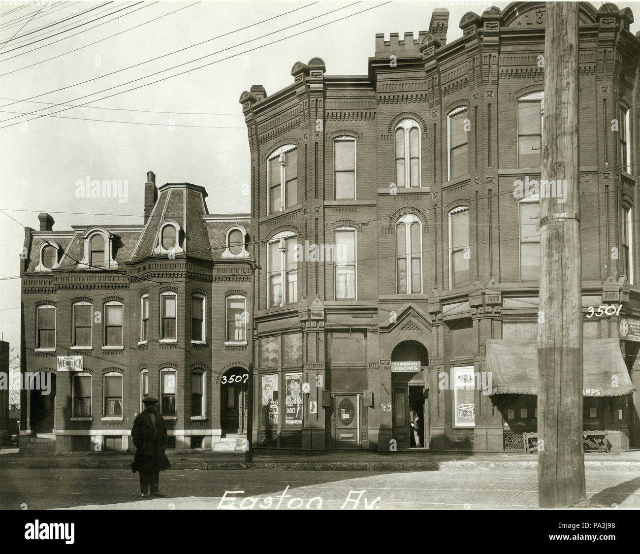 46 3501 - 3507 Easton Avenue (Martin Luther King Drive) Foto Stock