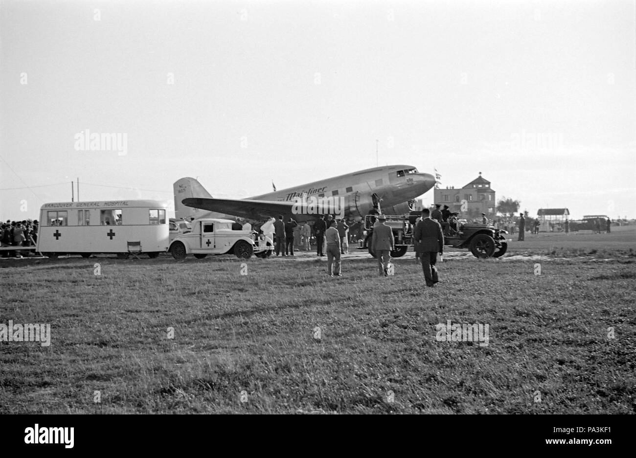 60 DC-3un regno Air Lines NC lato 16071 Foto Stock
