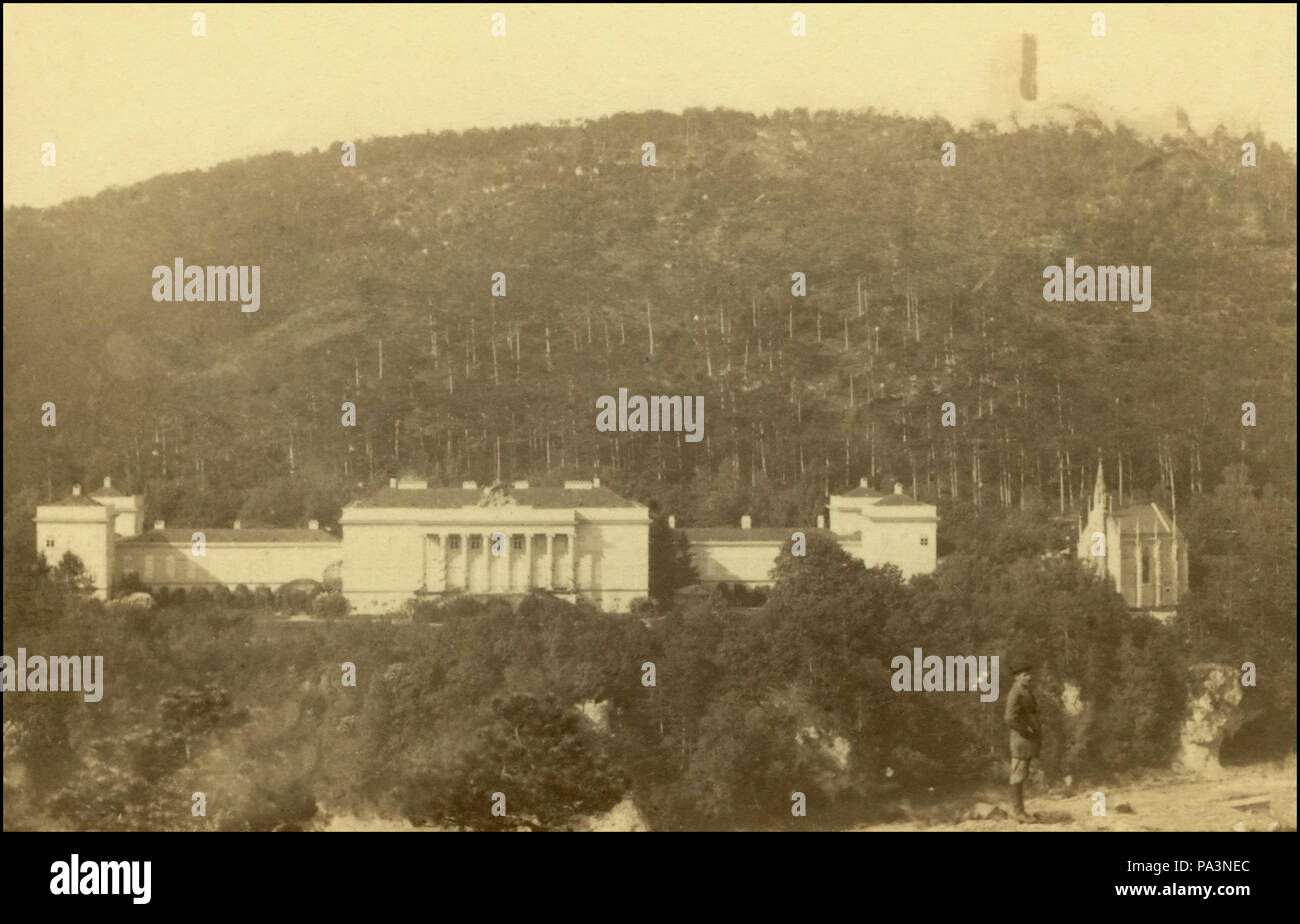 230 Schloss Weilburg bei Baden 1888. Foto Stock