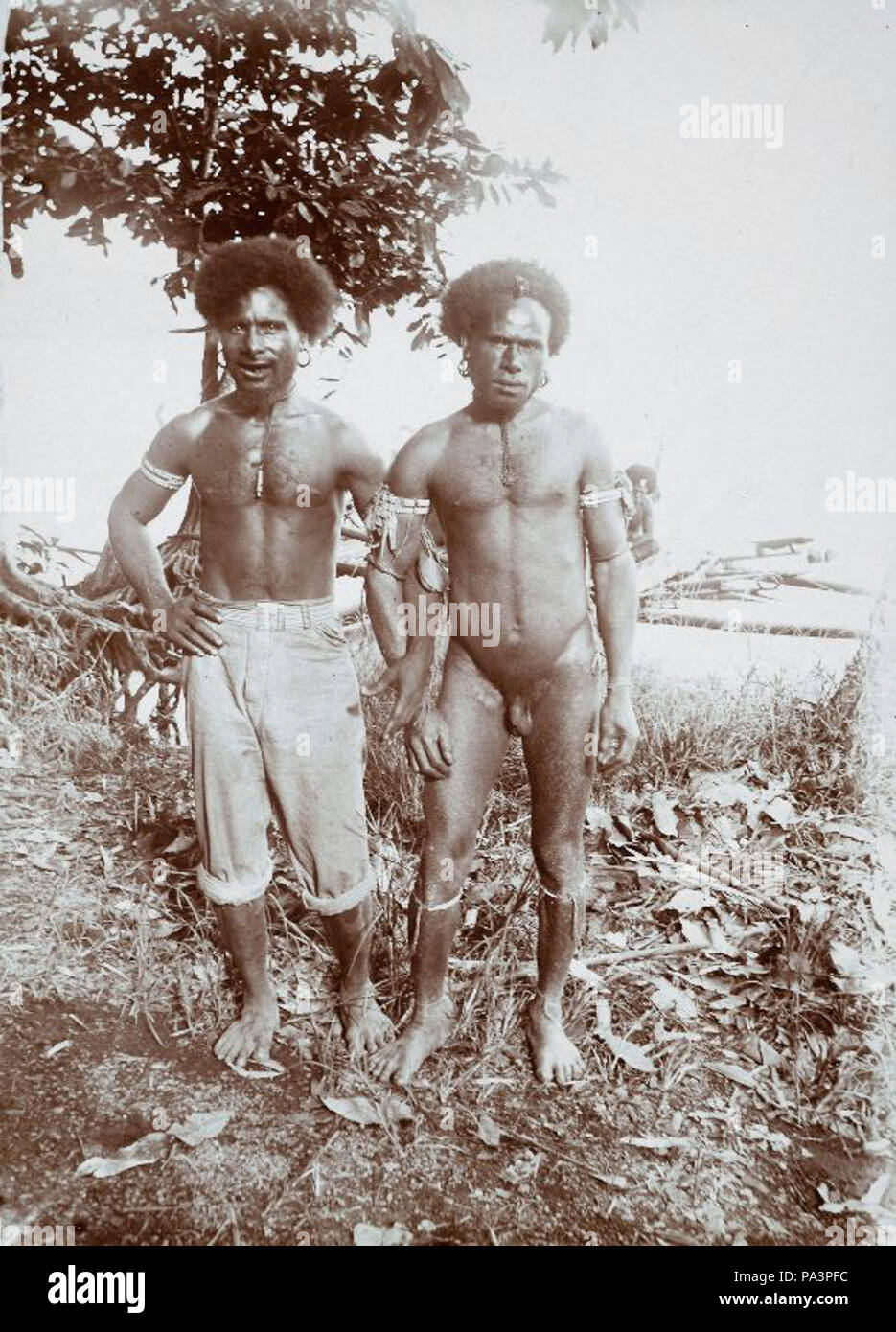 204 ritratto del koranos (capi di villaggio) di Tobati e Ayafo - Collectie stichting Nationaal Museum van Wereldculturen - TM-60010114 Foto Stock