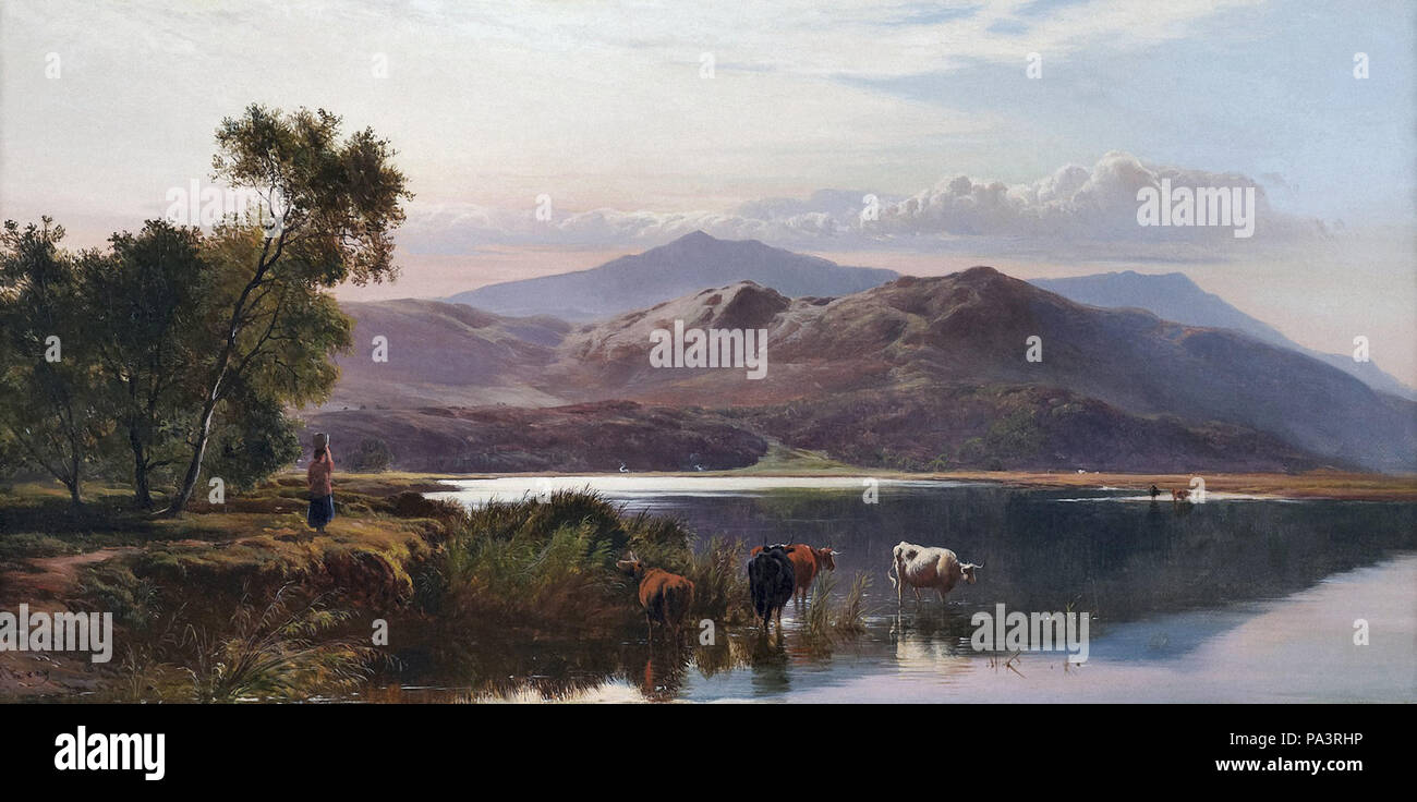 Percy Sidney Richard - vicino a Caernarfon Galles del Nord 2 Foto Stock