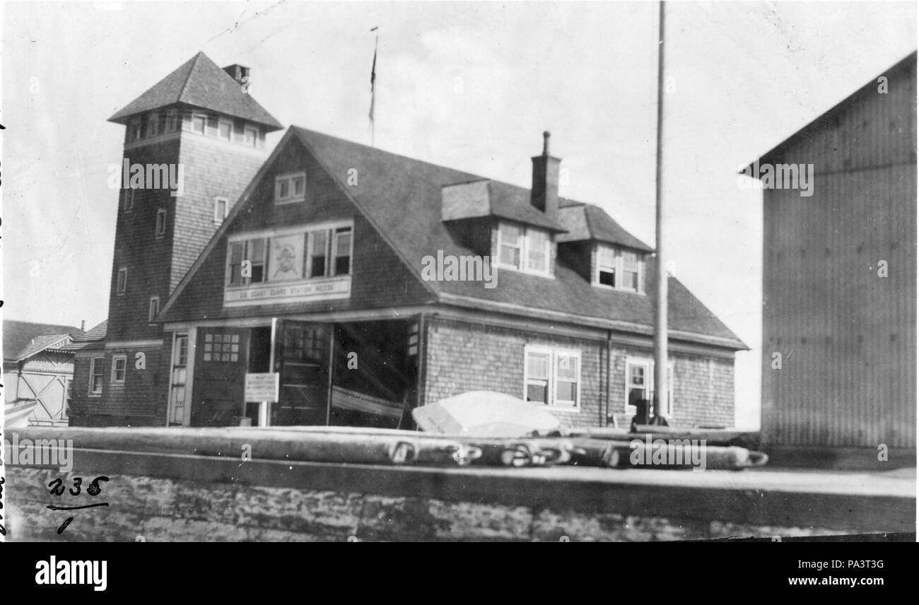 256 Buffalo Stazione di salvataggio nel 1918 Foto Stock