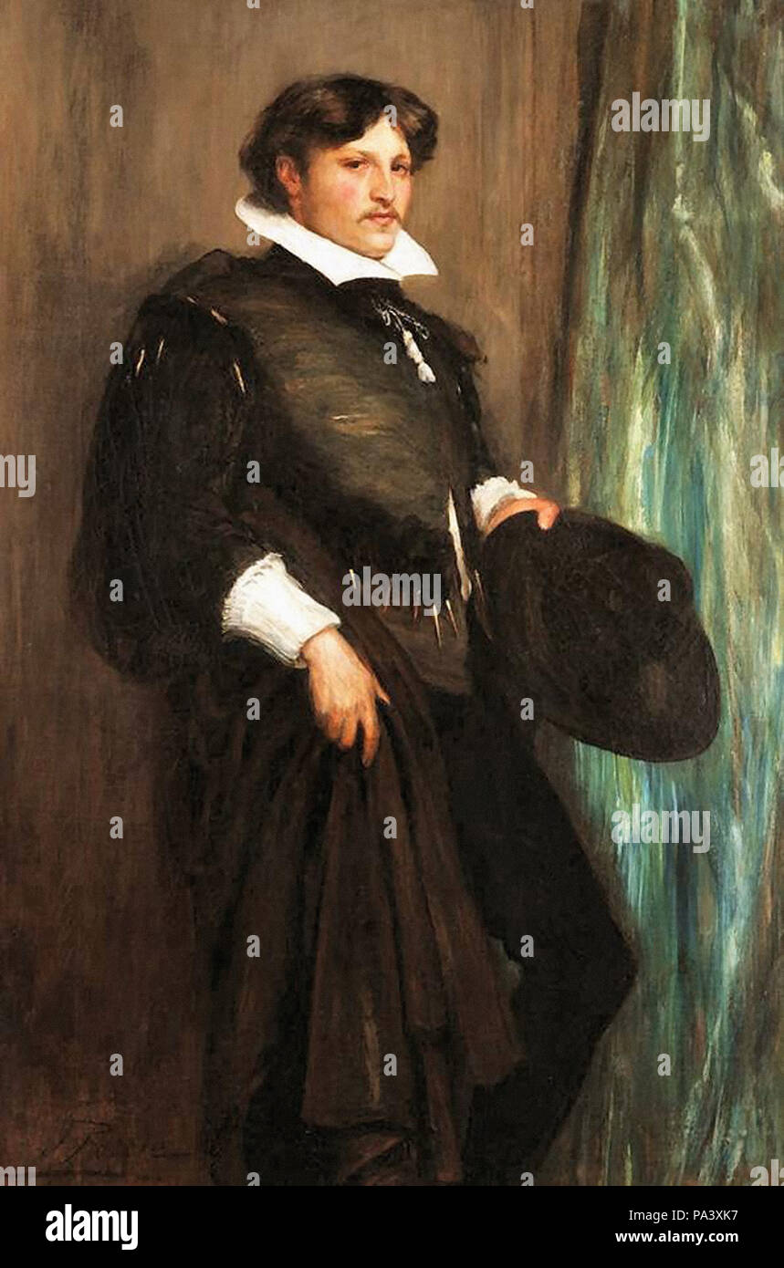 Pettie Giovanni - Ritratto di un gentiluomo nel XVII secolo Costume Foto Stock