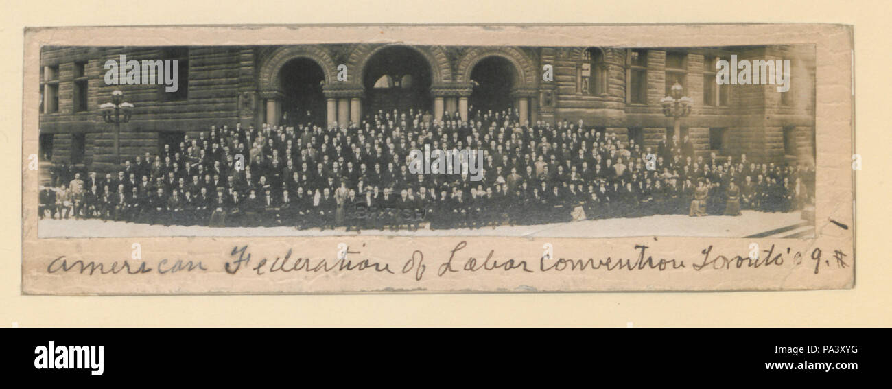 123 Federazione americana del lavoro della Convenzione, Toronto, Ontario (HS85-10-21596) originale Foto Stock