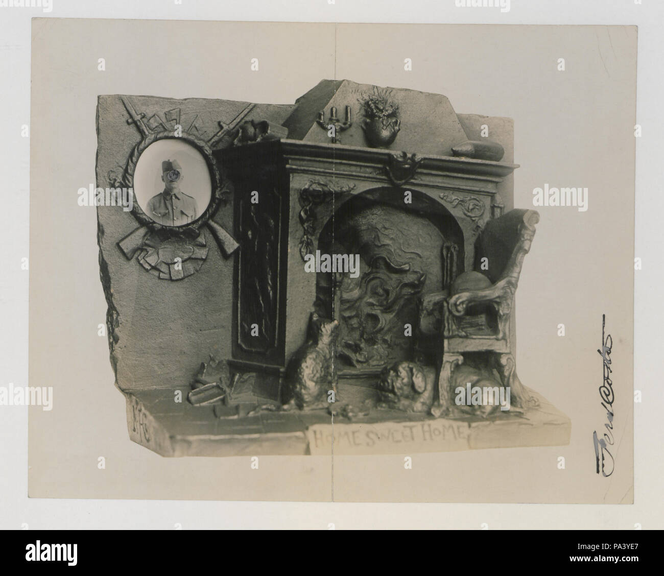 351 processione del Corpus Domini, Montreal, 1917 (HS85-10-33206) originale Foto Stock