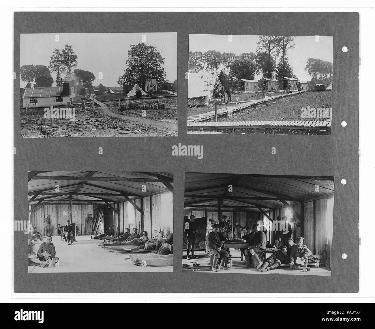 273 canadese guerra ufficiale fotografie (BL l.r.233.b.57.v1 f017r) originale Foto Stock