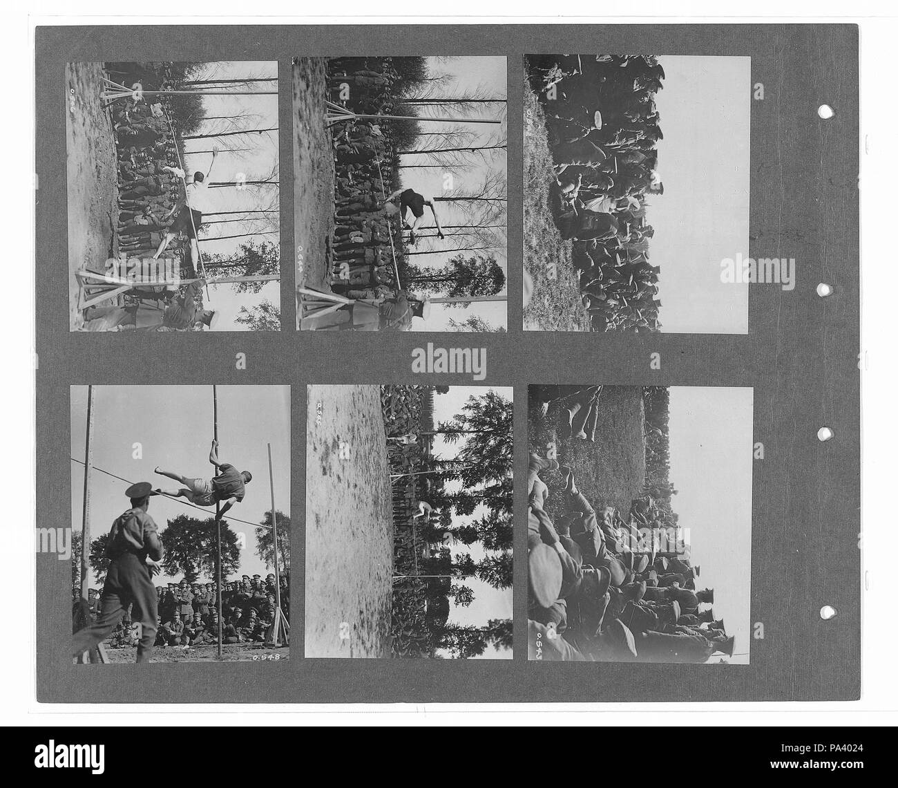 273 canadese guerra ufficiale fotografie (BL l.r.233.b.57.v2 f004r) originale Foto Stock