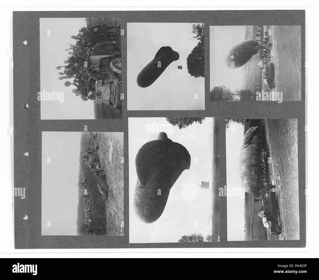 274 canadese guerra ufficiale fotografie (BL l.r.233.b.57.v2 f033r) originale Foto Stock