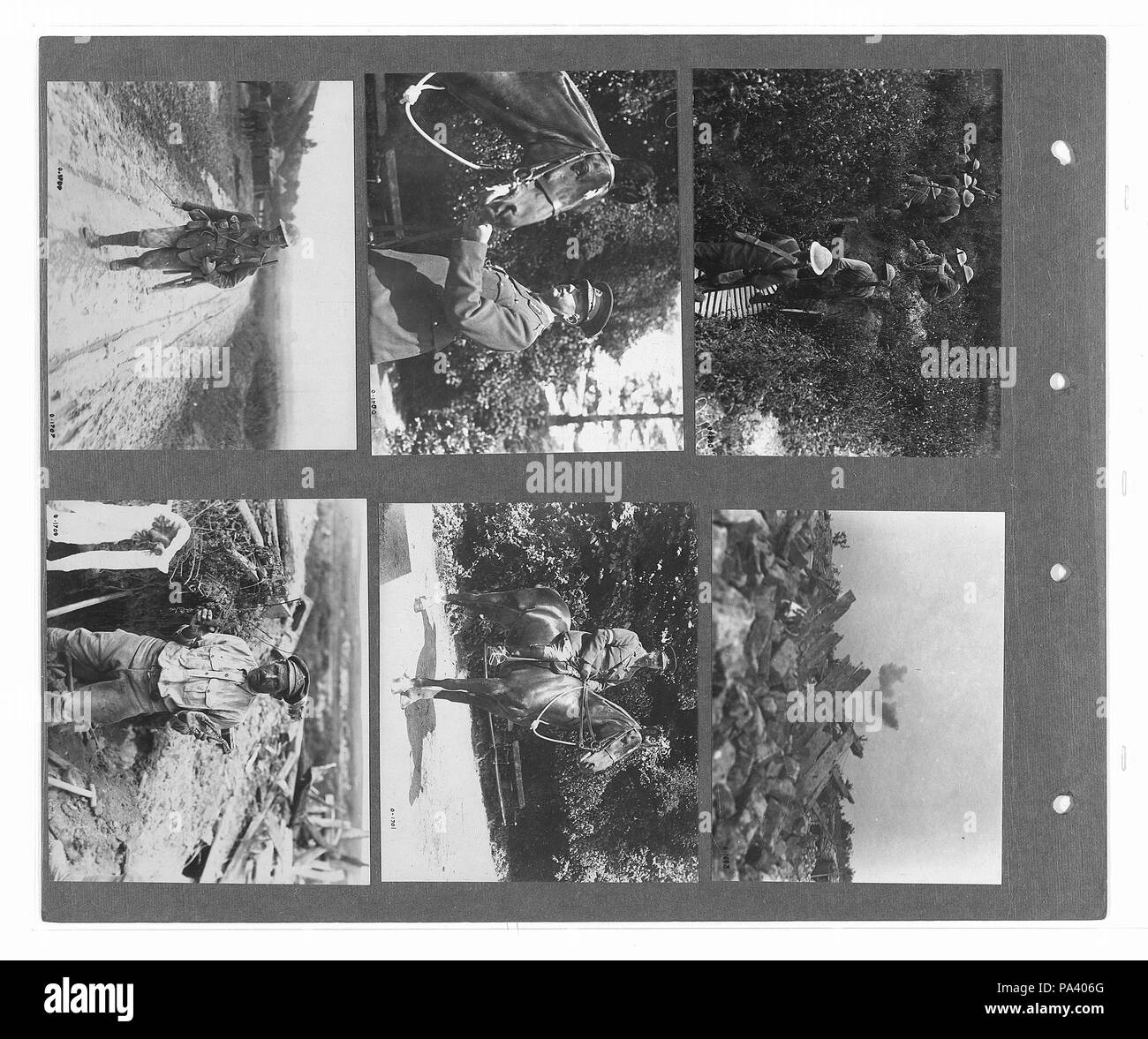 274 canadese guerra ufficiale fotografie (BL l.r.233.b.57.v3 f008r) originale Foto Stock