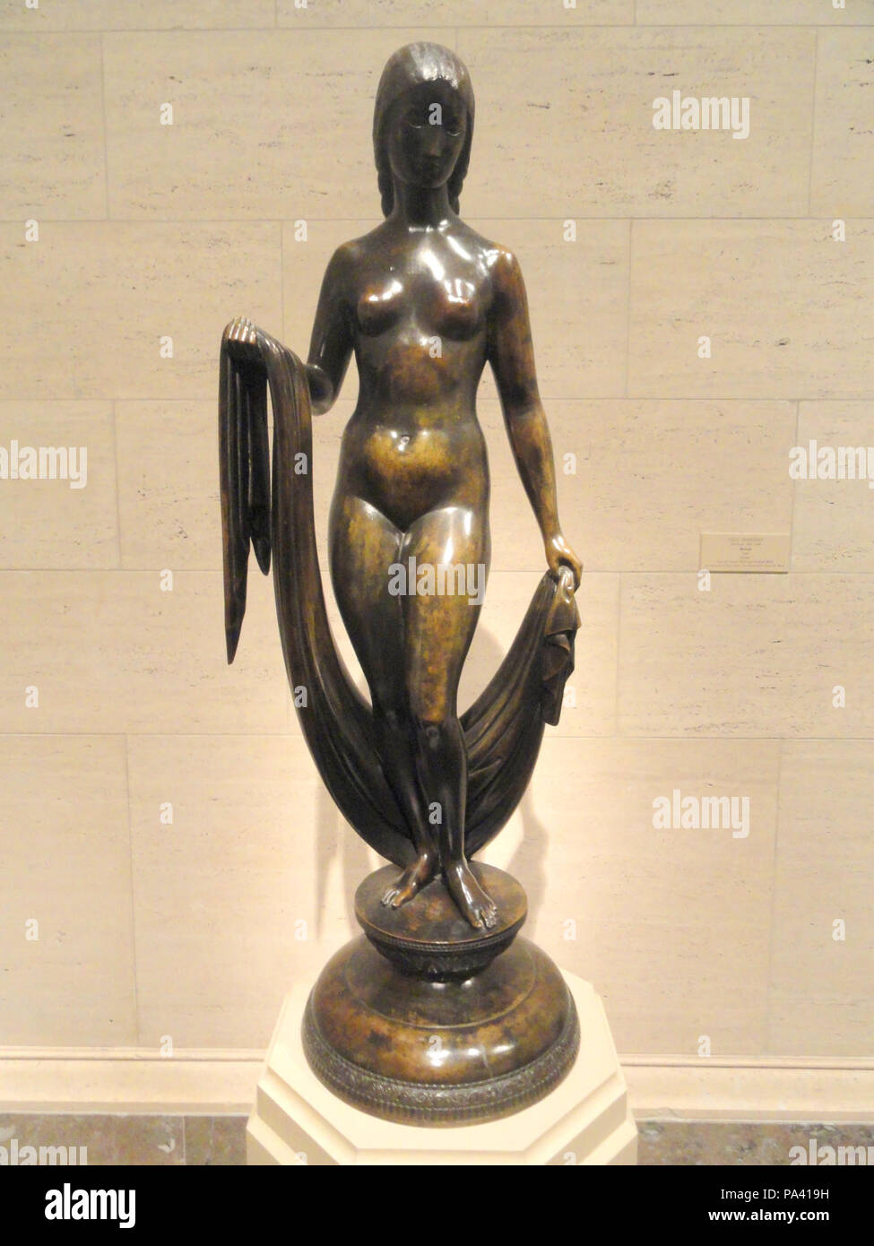 248 Briseis da Paul Manship, 1916, bronzo - National Gallery of Art di Washington - DSC09760 Foto Stock