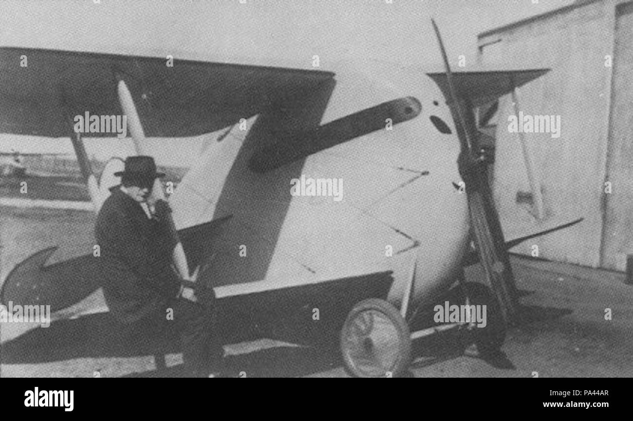 530 DFW T.28 Floh WW1 fighter 1 Foto Stock
