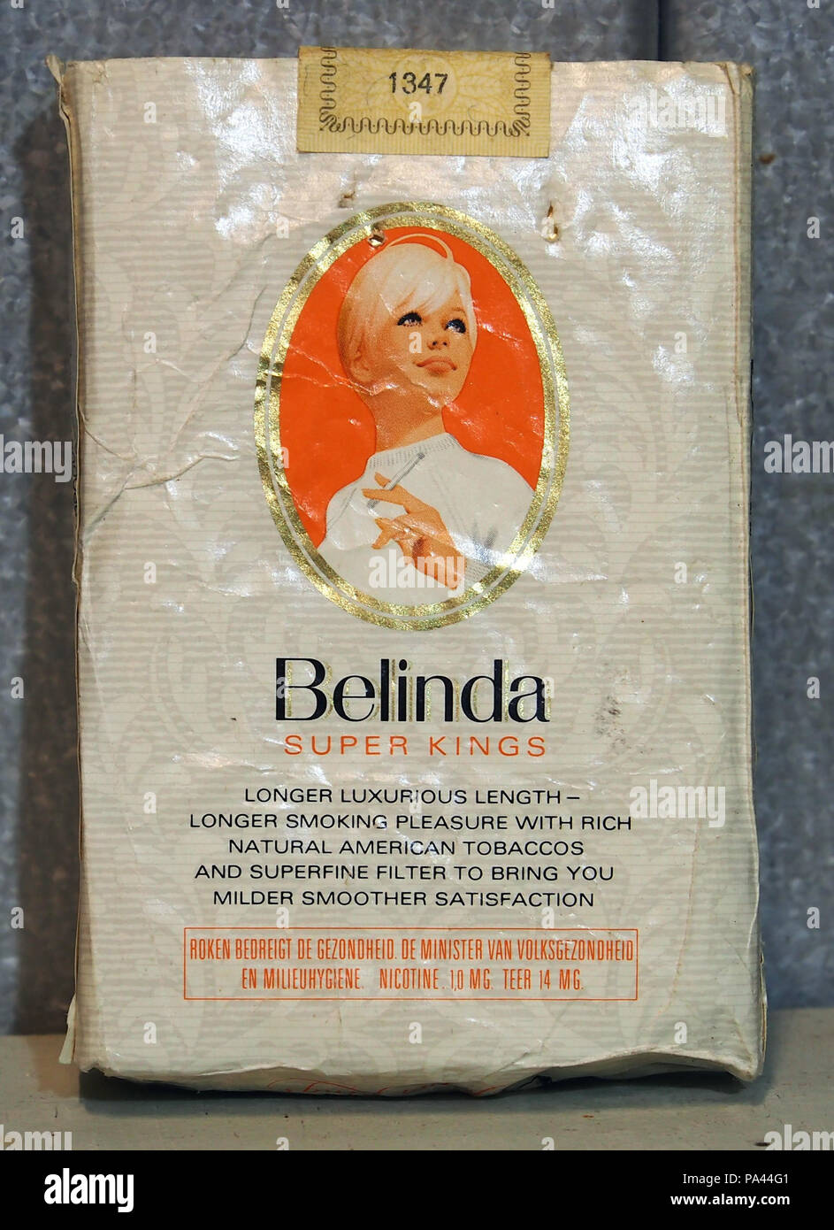 193 Belinda Super re sigarette pic2 Foto Stock