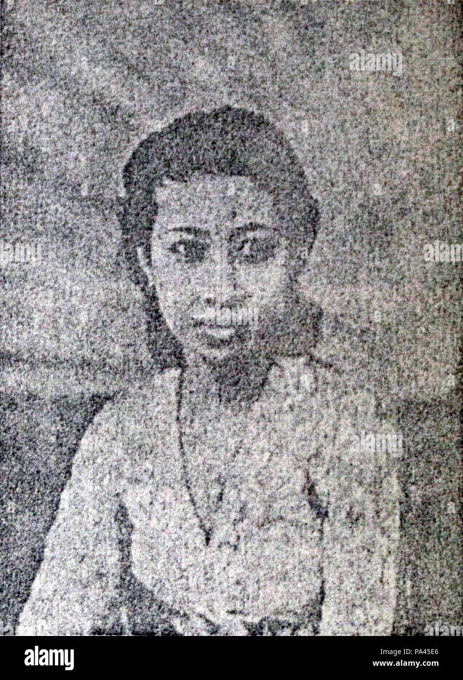 17 Amalia Pertjatoeran Doenia dan Film Aug 1941 p28 Foto Stock