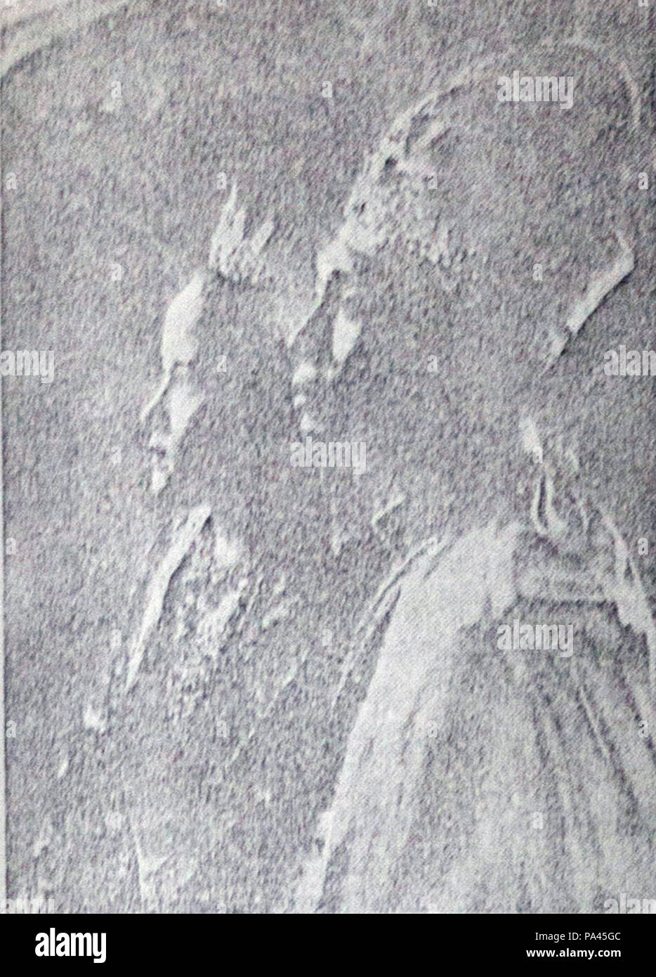 213 al Ratna Asmara e Astaman in al Ratna Moetoe Manikam Pertjatoeran Doenia Nov 1941 p43 Foto Stock