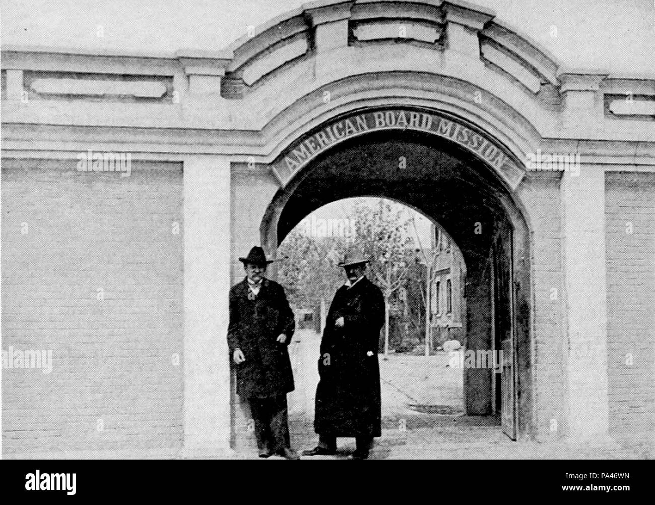 123 American Board Mission, Tientsin Foto Stock