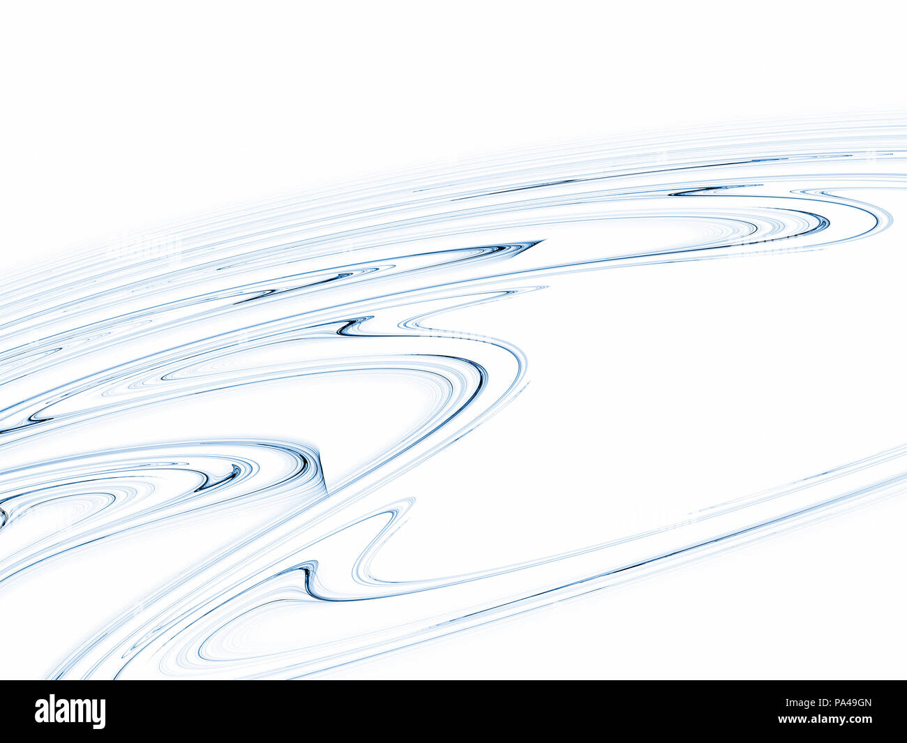 Una illustrazione di un bel frattale astratto sfondo grafico Foto Stock