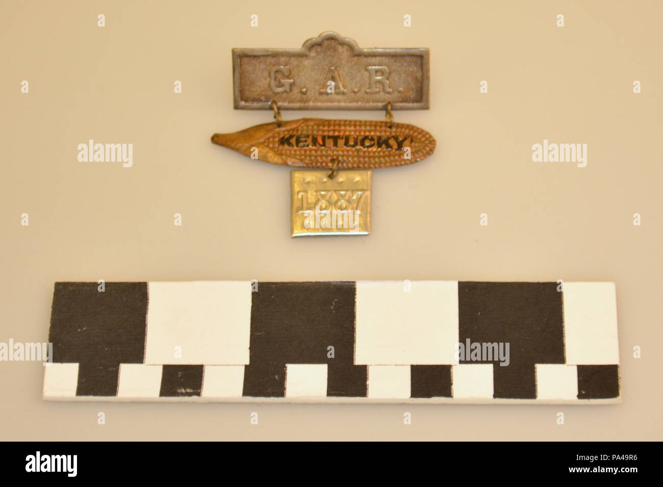 723 Grand esercito della Repubblica "Kentucky" Pin Foto Stock