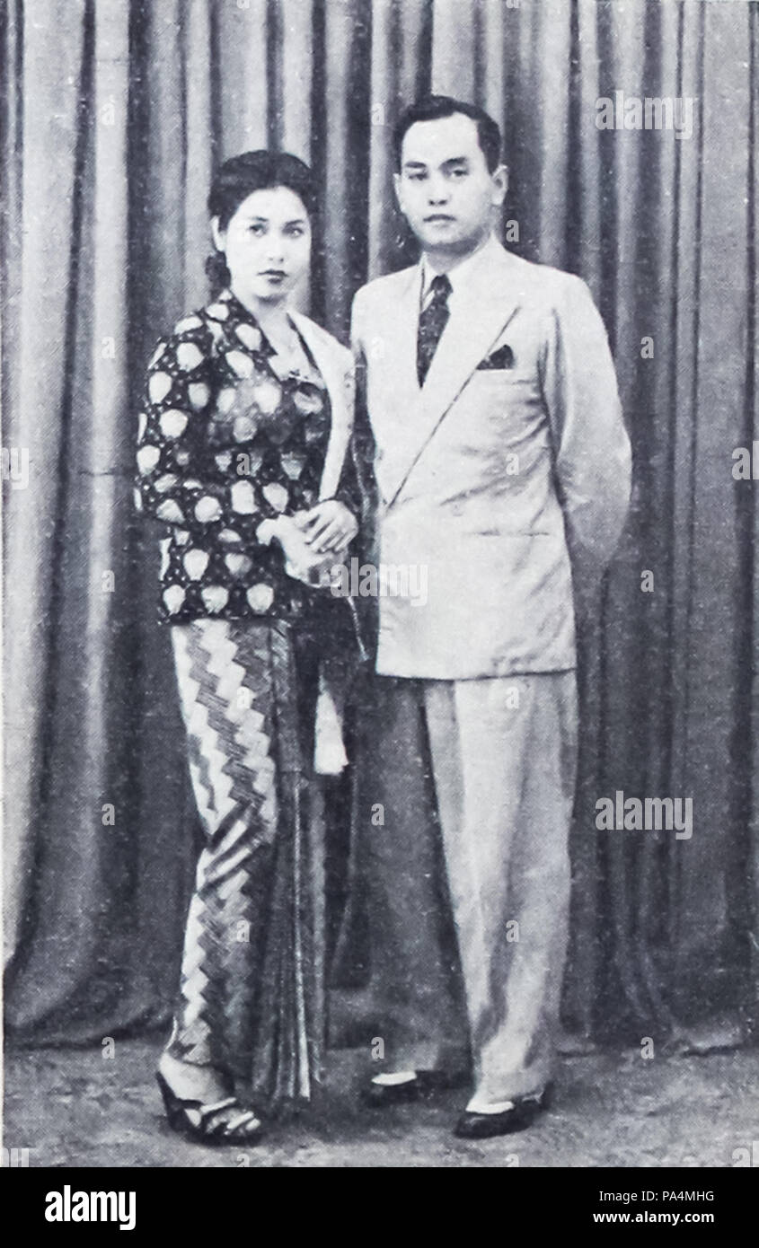 62 Dhalia 2 film varia Jan 1956 p7 Foto Stock