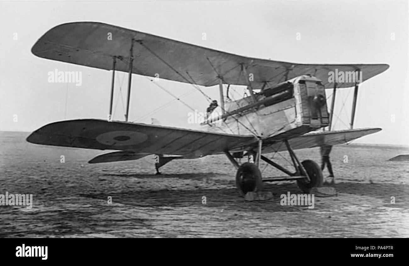 211 RAAF RAF SE-5a (AWM P02413.011) Foto Stock