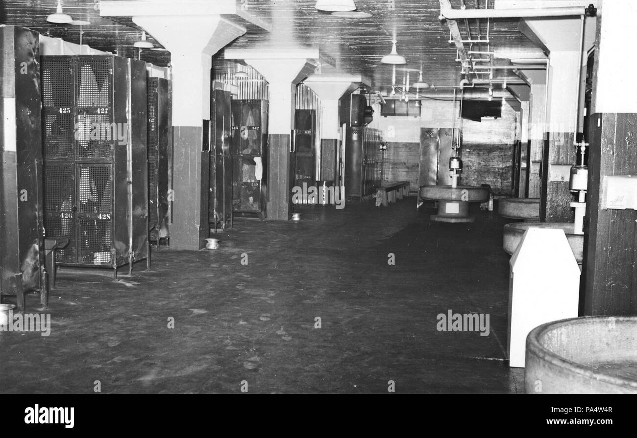 226 Salle casiers Alcan Shawinigan Foto Stock